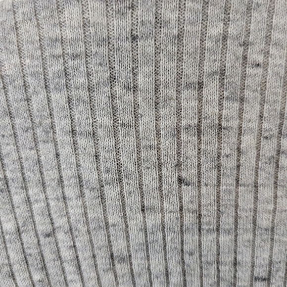 GAP | Heathered Gray Open Front Ribbed Cardigan Medium - Picture 7 of 7